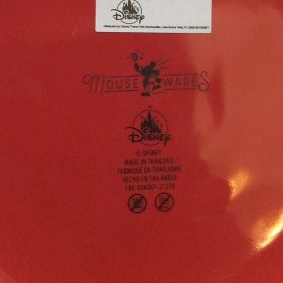 Disney Minnie Mouse Ceramic Cannister NWT Disney Parks Red Polka Dots - Picture 3 of 5